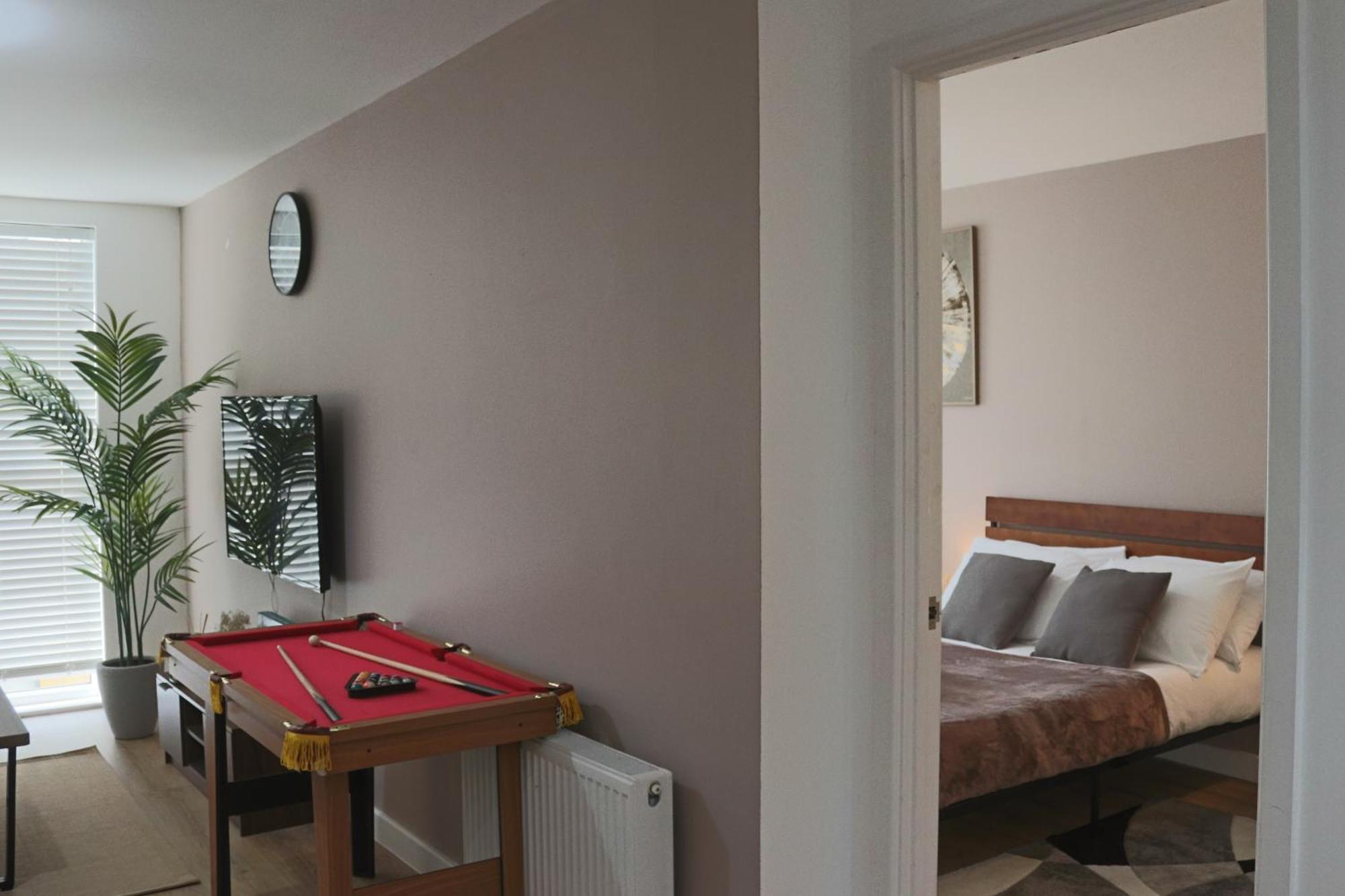 Apartment Truffle -city Centre Sleeps Upto 6 - Near Utilita Arena, Icc - Pool Table & Free Wifi Birmingham
