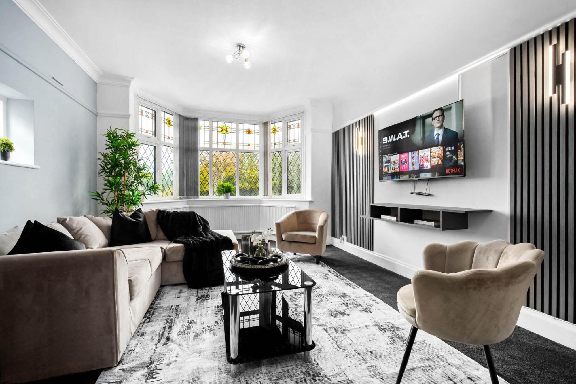 Holiday home Spacious Five Bedroom House - Accommodates 11 - Offstreet Parking - Top Rated - 316c Birmingham
