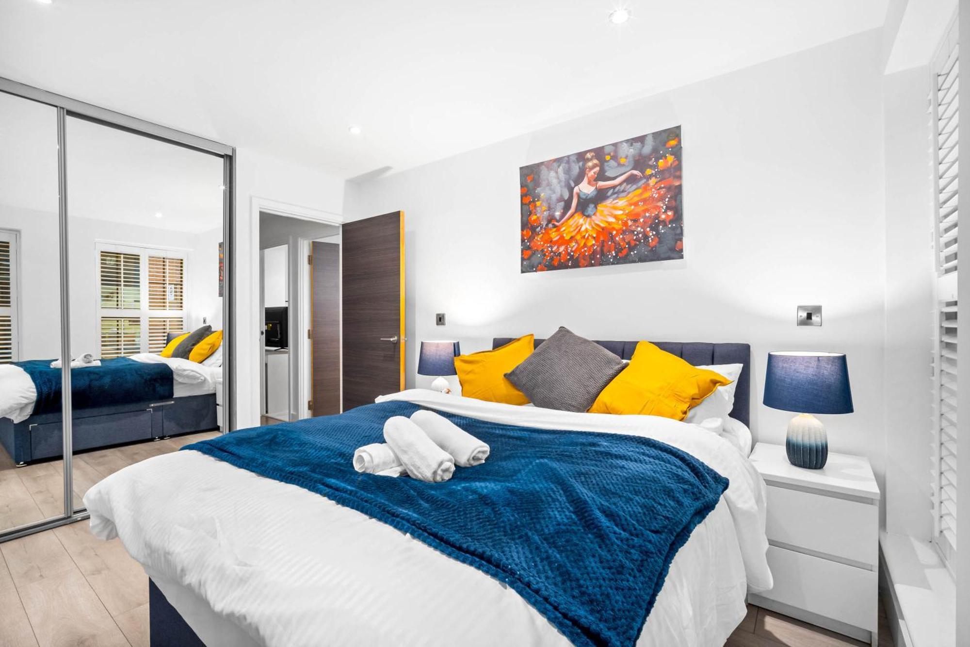 Apartment Luxury Centre 3bedroom 5beds With Allocated Parking *