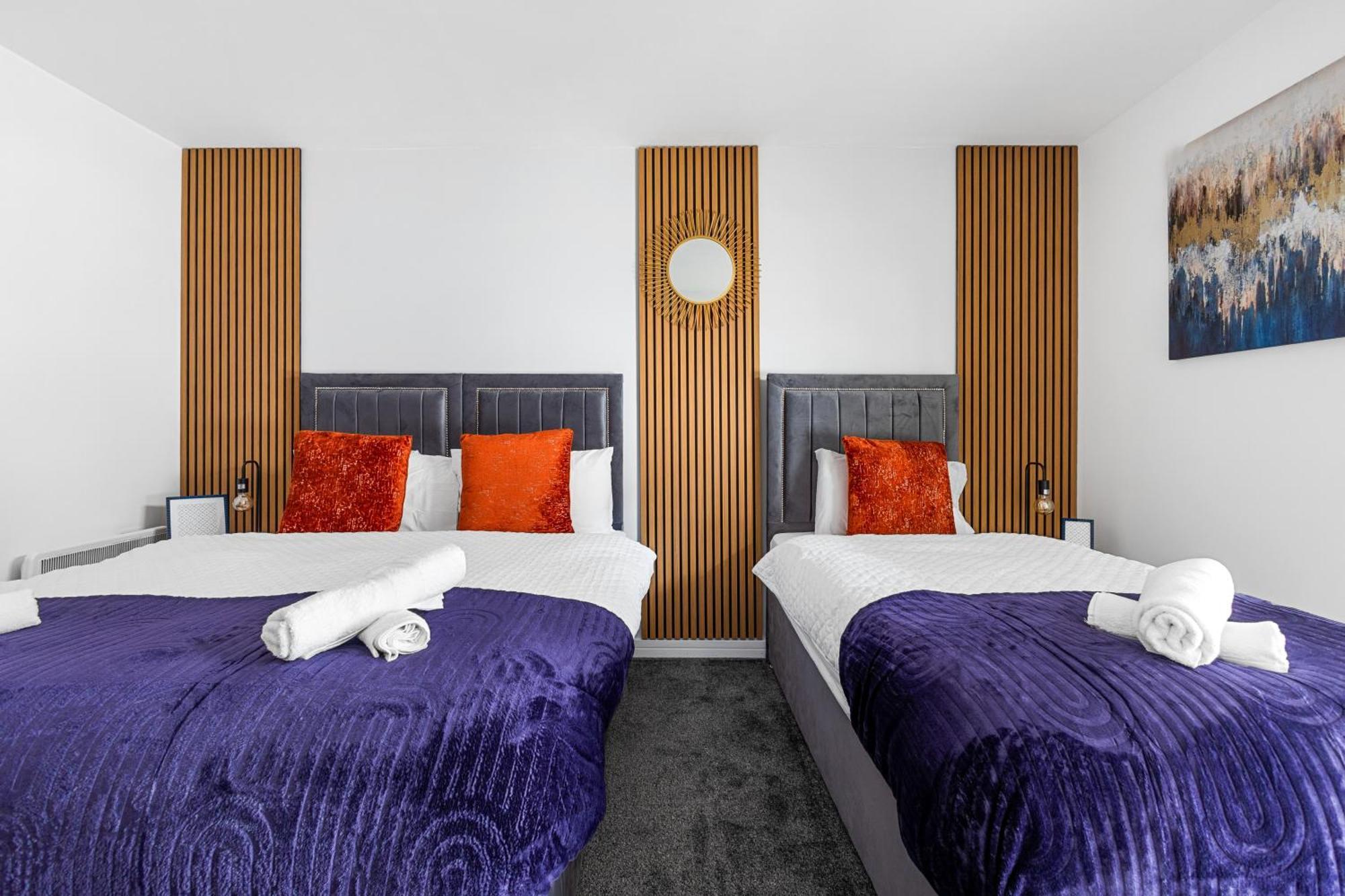 Bullring Lux Suite- Netflix-free Parking-sleeps 6 * Birmingham
