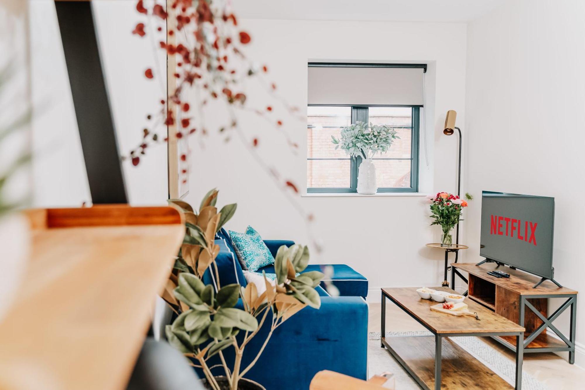 Apartment Stylish Historic Pad, Families Contractors, Wifi Birmingham
