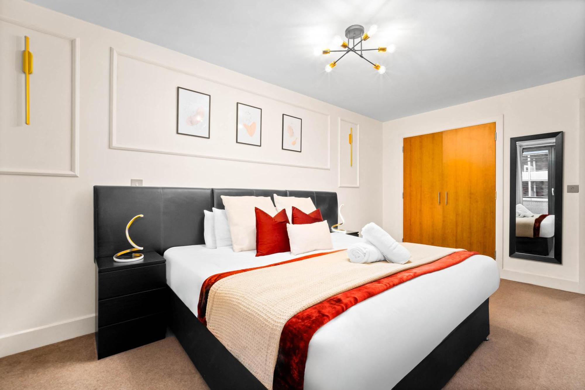 Apartment Centre - Balcony - Secure Parking - China Town - Arcadian - 29arc *