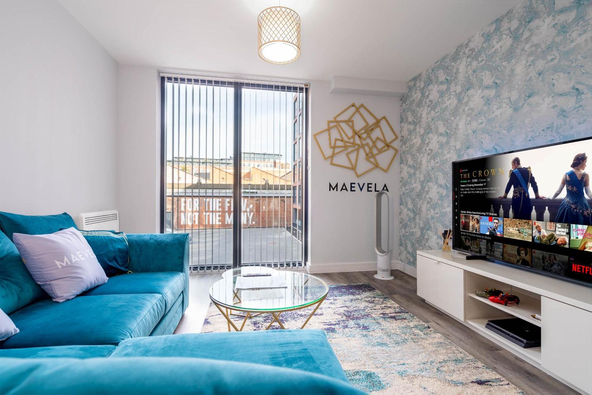 Cosy 2 Bedroom In Centre With Free Parking - Digbeth - Free Netflix - Long Allowed