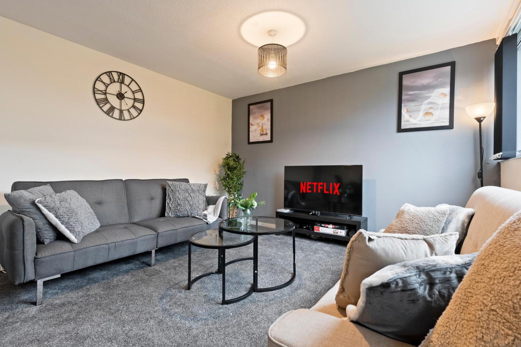 8guests-3br-parking-familyfriendly-nearairport Birmingham