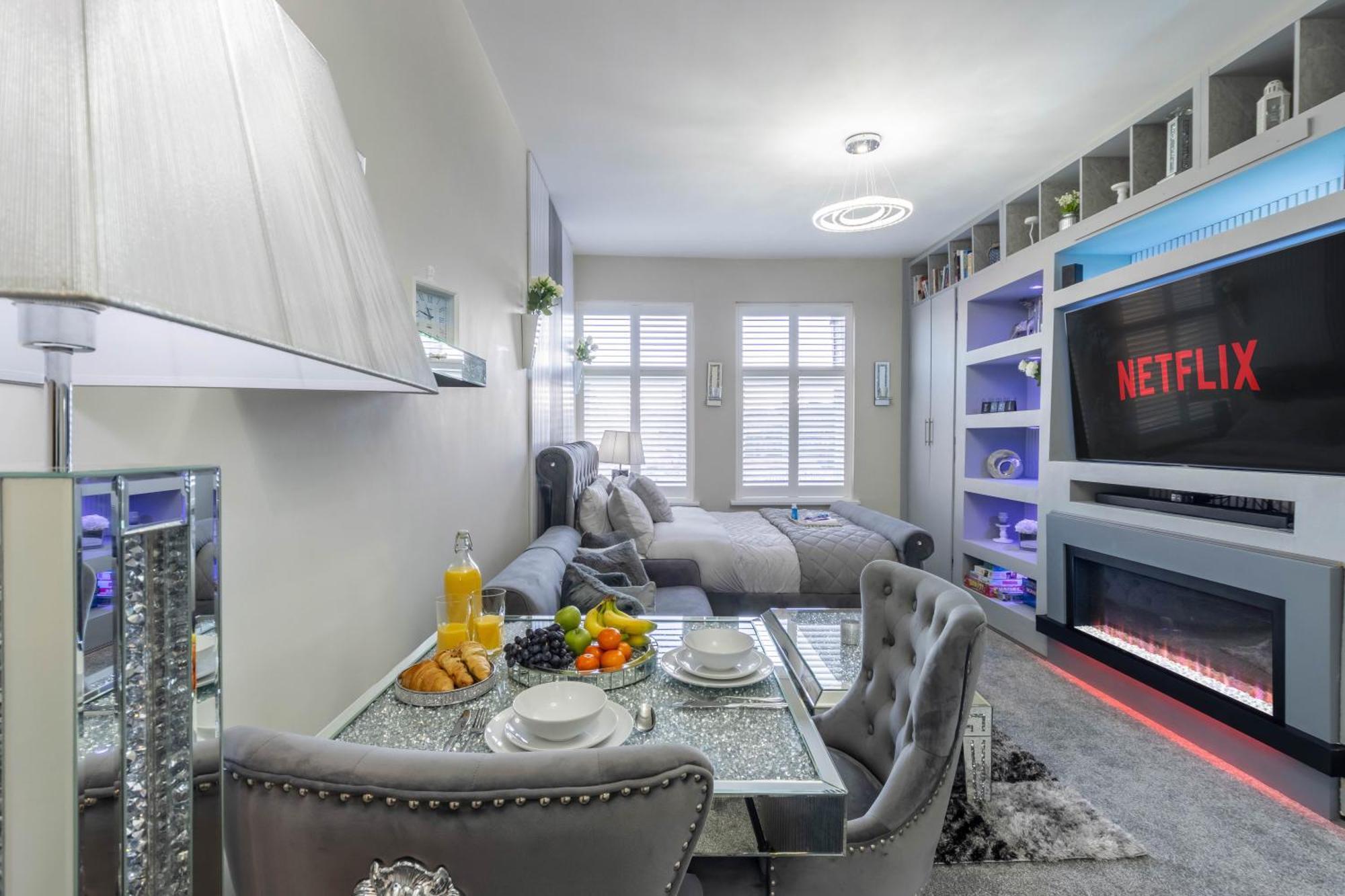 Apartment Diamond Luxury Flat For 3 - Super Fast Wifi