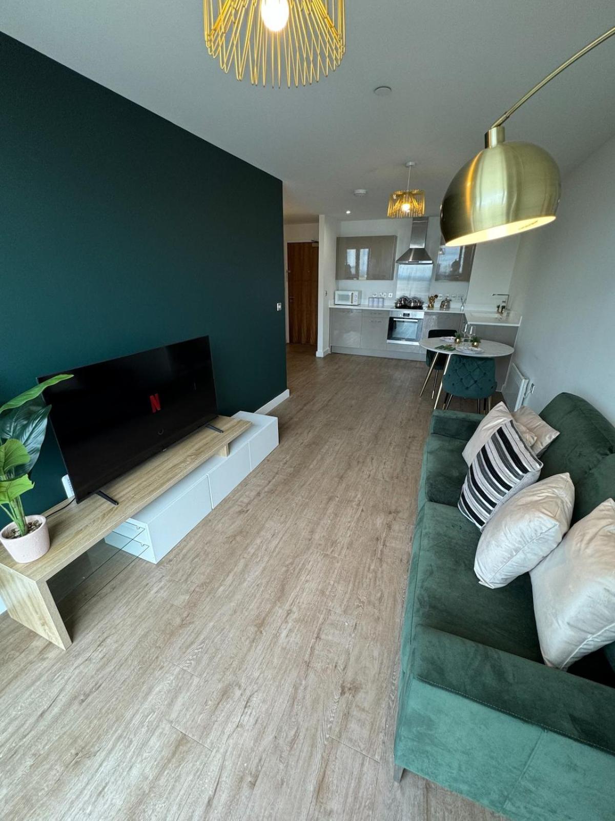Centre Penthouse Skyline Views - Free Gym Netflix Ps4 Birmingham