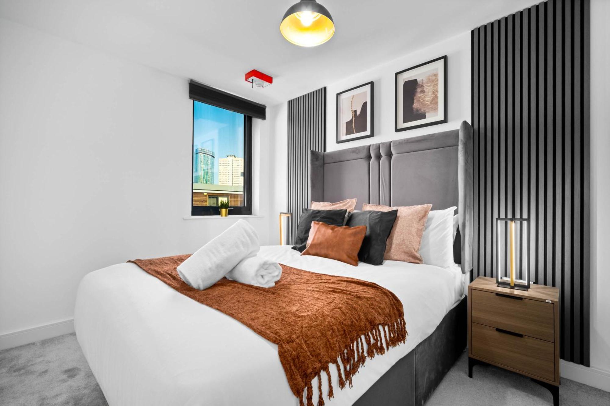 Apartment Stylish 2 Bedroom Apartment - City Centre - Free Netflix 404R Birmingham