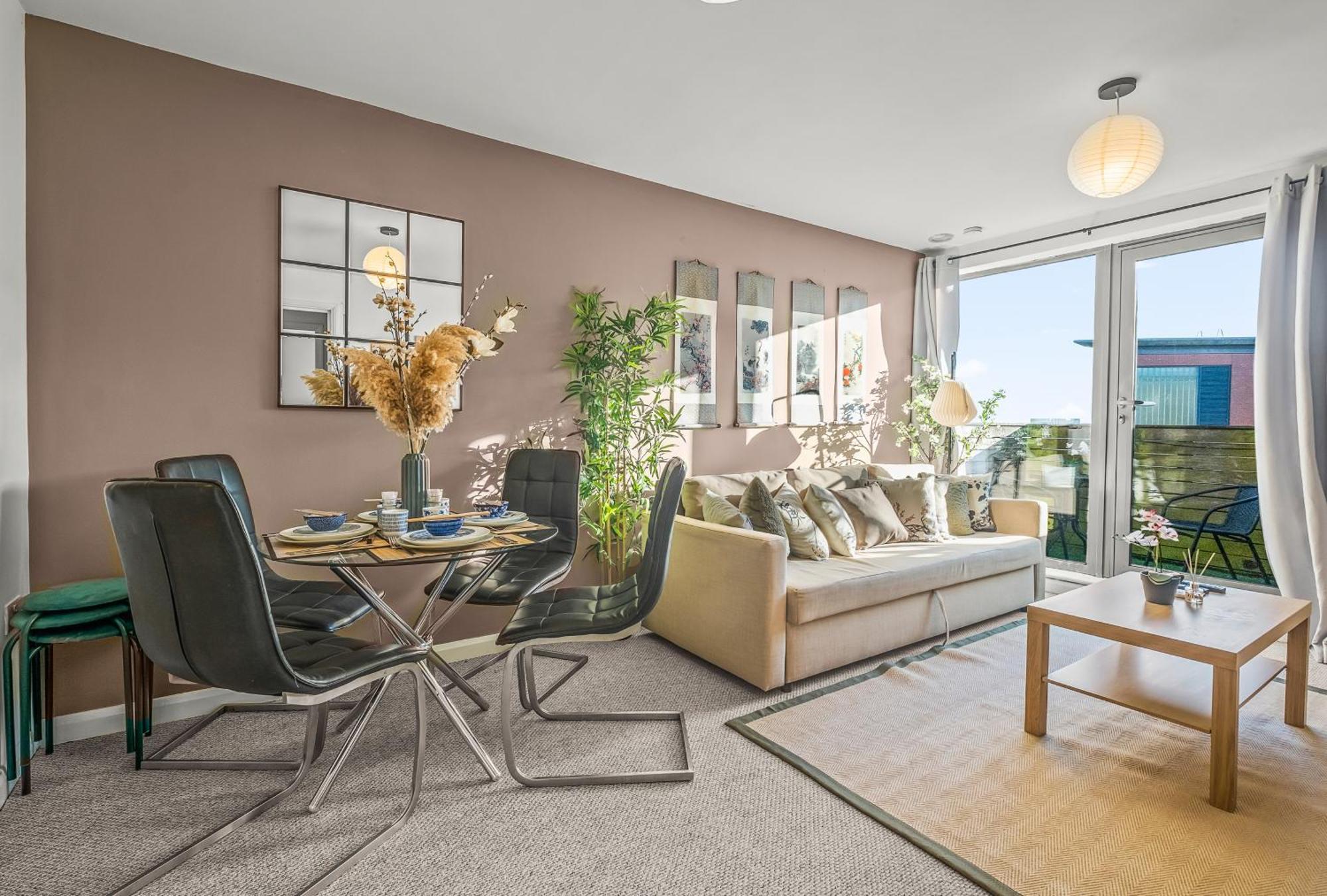 Apartment Pan Asian With Free Park - 28 Night *