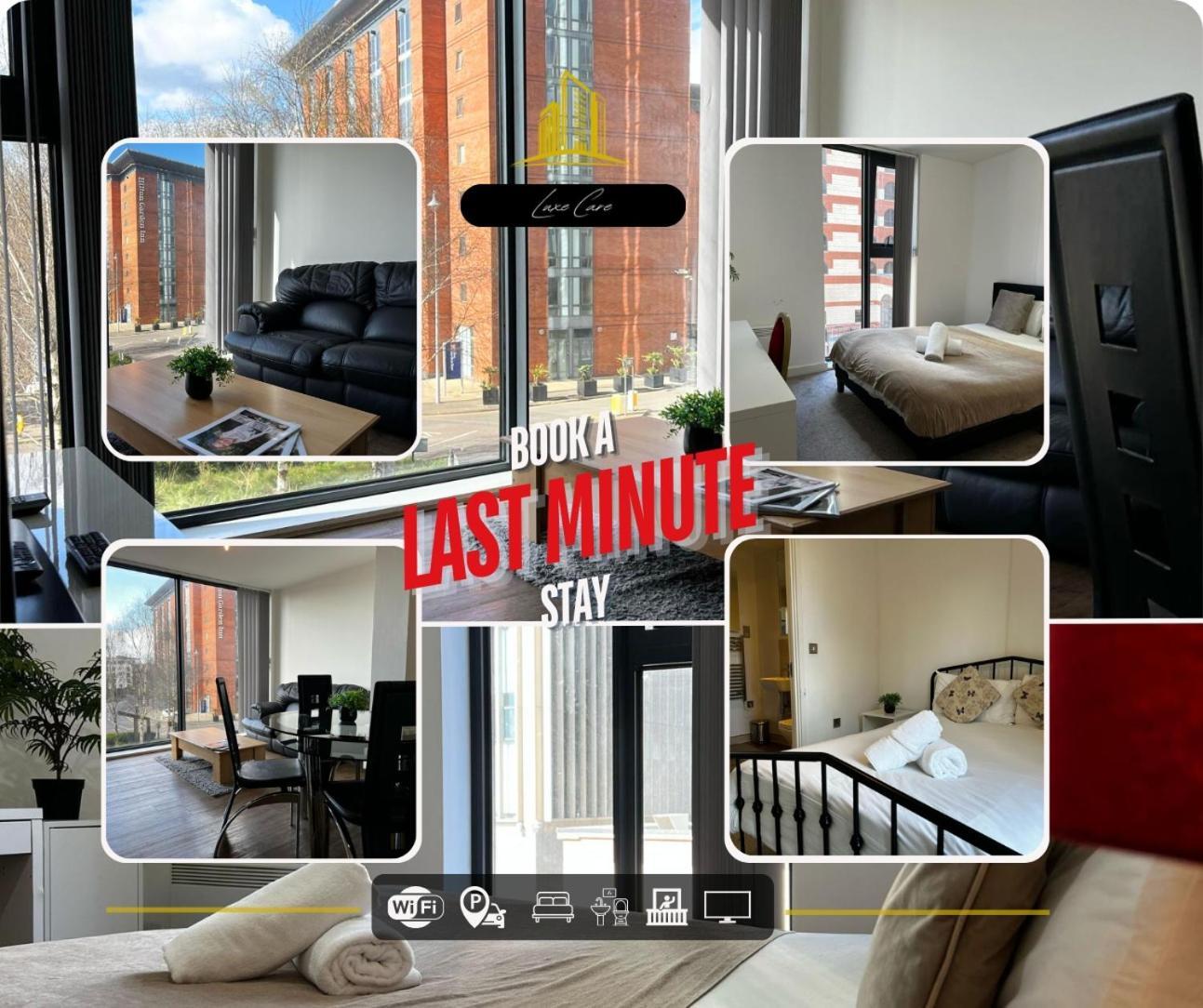 Last-minute Specials L Book It Now L Sleeps Up To 4 L 2 Bed 2 Bath - Gym - Prime Location L Jvt Short Lets Birmingham