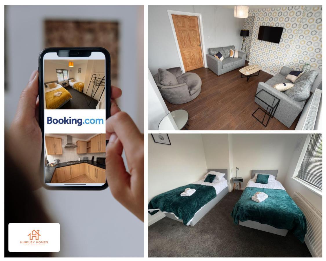 Apartment Lovely Refurbished - Free Parking-wifi By Hinkley Homes Short Lets & Serviced *