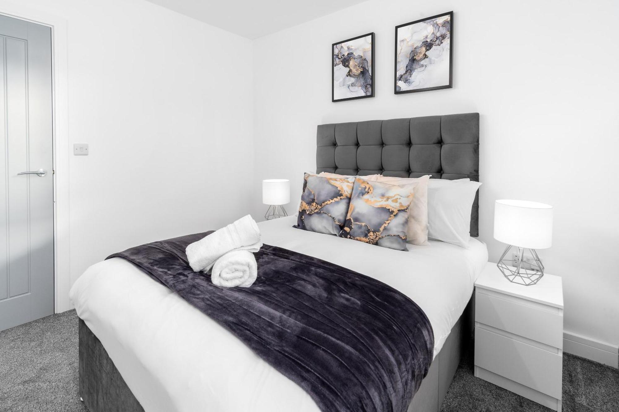 Apartment Luxury - 2 Bedrooms - Balcony - Secure Parking - 3mc Birmingham
