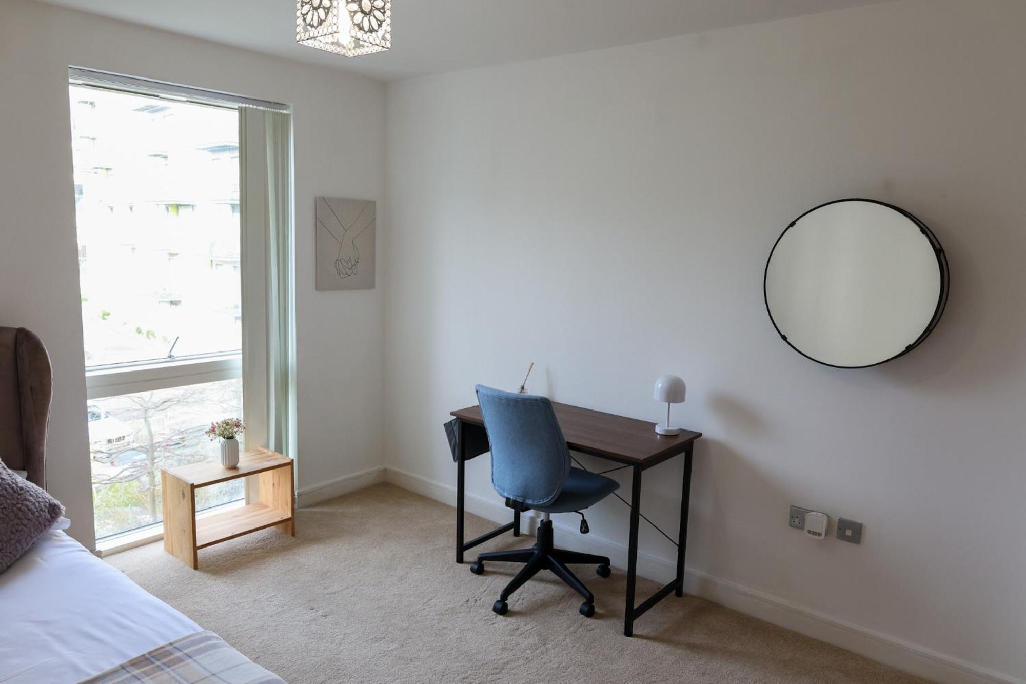 Centrally Located 1br Near Edg Cricket, Of Bham, Priory Hospital & Cannon Hill Park Apartment *