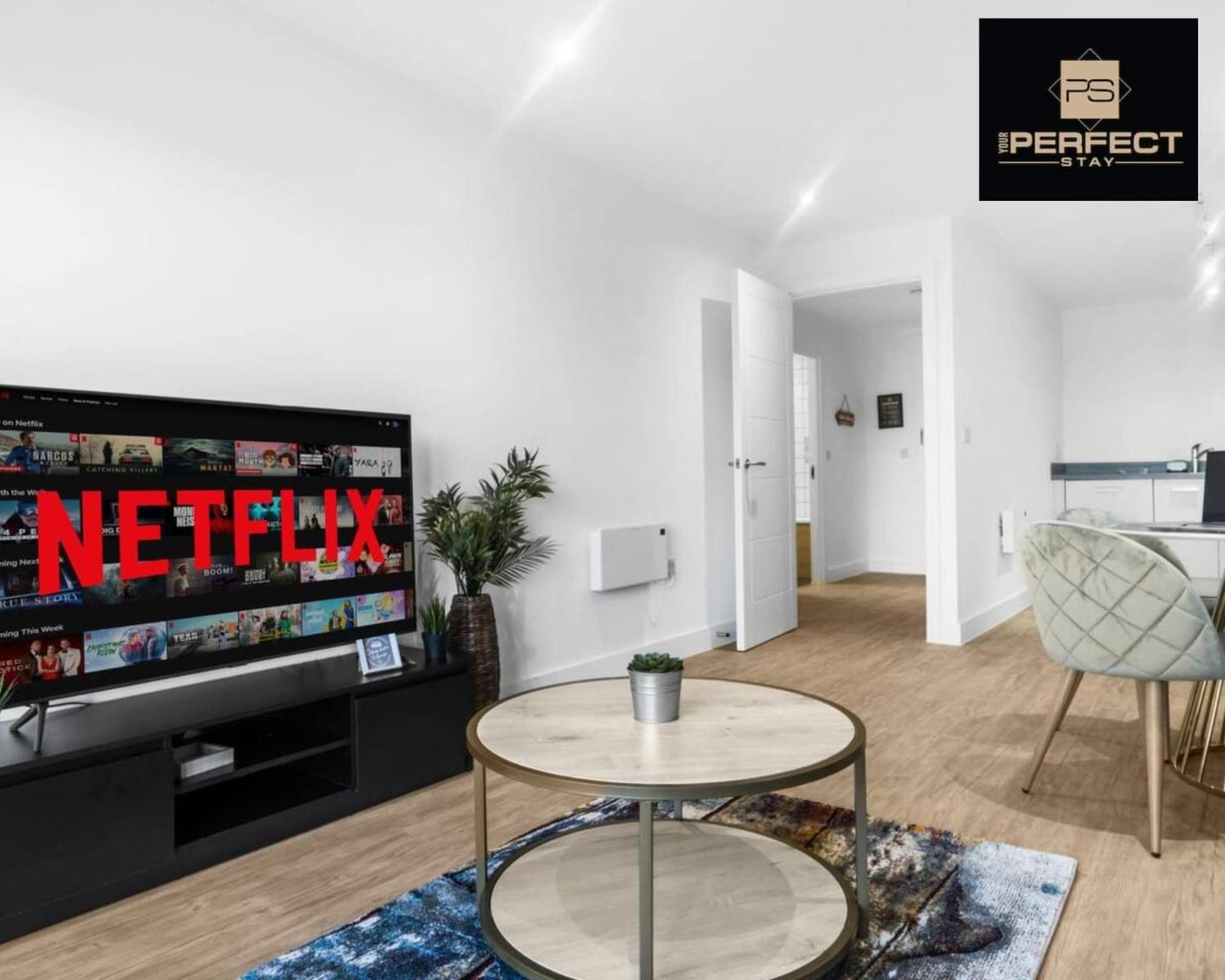 Mosaic Luxury 2br Netflix Wifi Apartment *