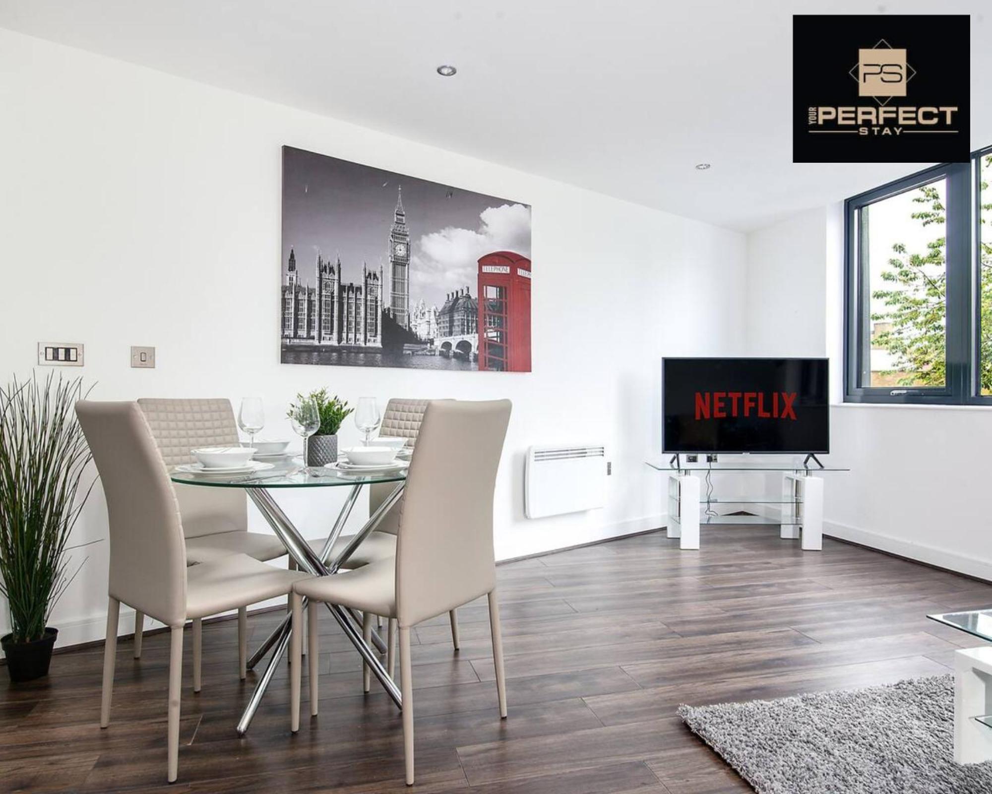 Luxe Modern By Your Perfect Short Lets Apartment