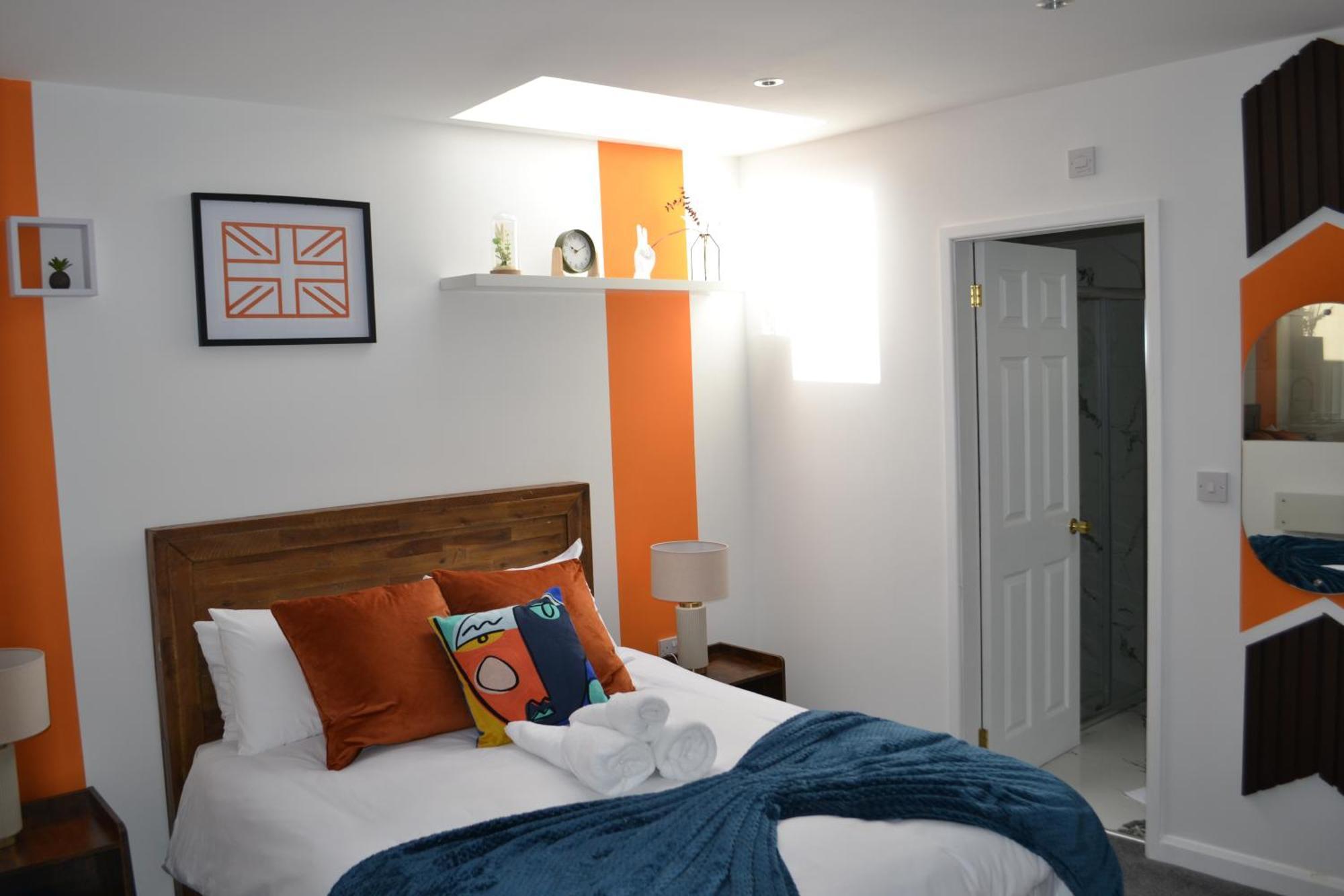 Stylish 1 Bed Num 6, Bham Free Parking Apartment