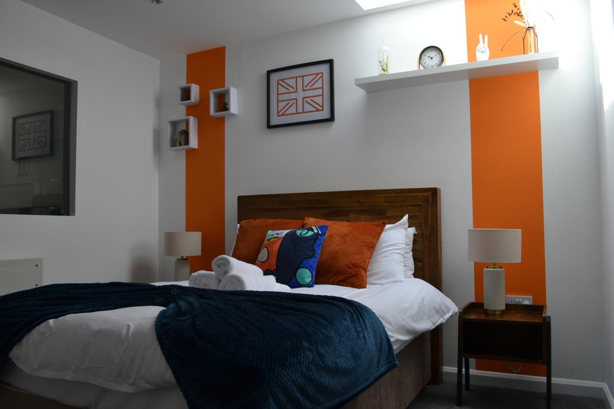 Stylish 1 Bed Num 6, Bham Free Parking Apartment Birmingham