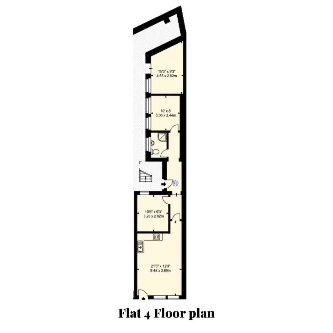 Apartment Spacious 3br Flat For Groups Visiting With Keyless Check-in, Free Wifi And Parking