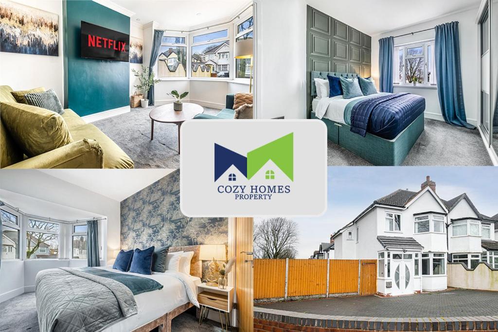Holiday home Modern-family-contractors-netflix-fast Wifi-private Parking-nec-hs2-jlr Birmingham